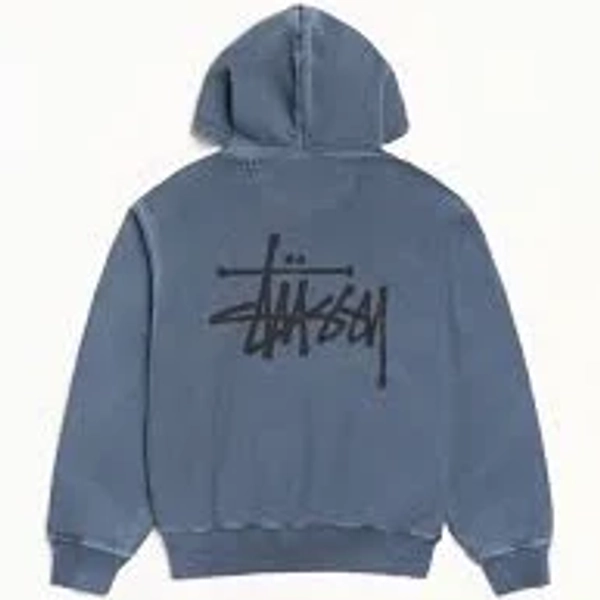 Basic Stüssy Hoodie Pigment Dyed
