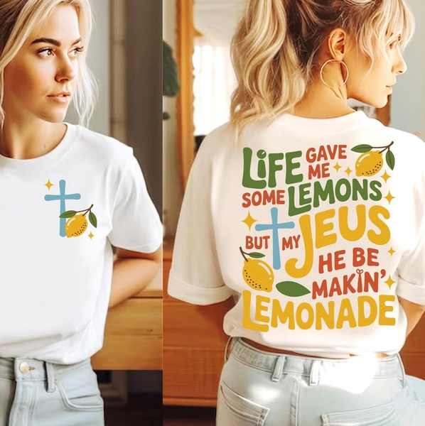 He Be Makin' Lemonade PNG, Lemons PNG, but My Jesus PNG, Life Gave Me - Etsy UK