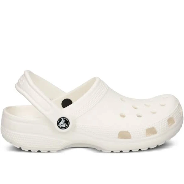 Crocs Unisex Clogs - White - Size 4