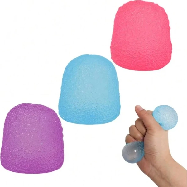 Squishy Fidget Toys Stress For Teens And Adults, Super Solid Squeeze Ball, Sensory For Stress Relief, Birthday, Easter Basket Stuffers And Party
