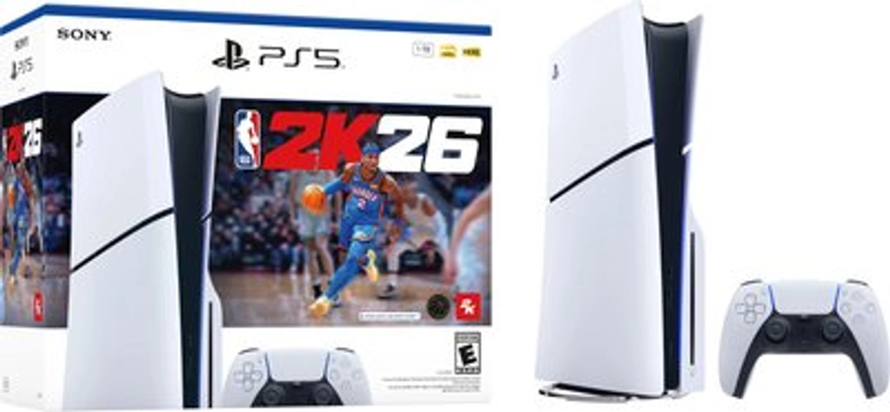 Sony Interactive Entertainment PlayStation®5 Console – NBA 2K26 Bundle - PlayStation 5
