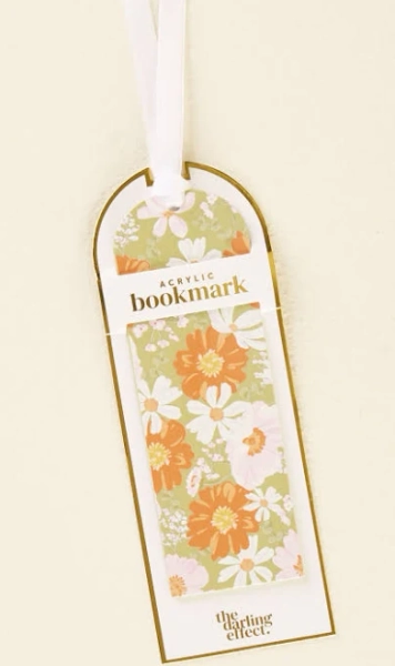 Acrylic Sage Bouquet Beauty Bookmarks