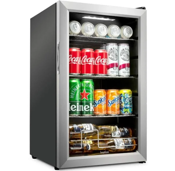 Ivation 101 Can Beverage Refrigerator