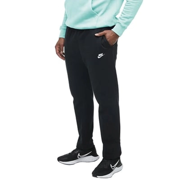 Men's Nike Sportswear Club Fleece Sweatpants 2XLarge Black/Black/White Regular