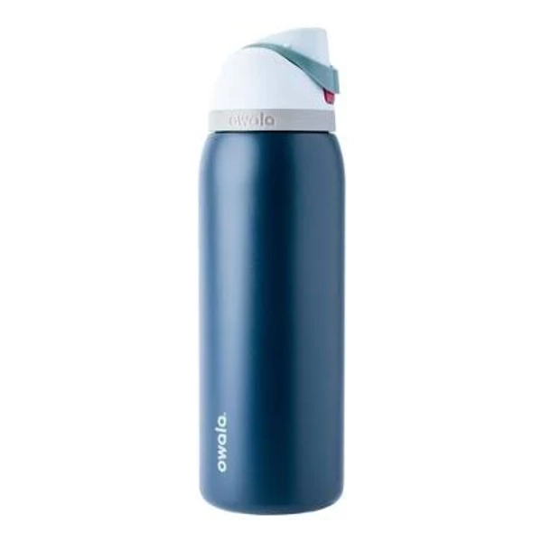 Owala FreeSip Stainless Steel Water Bottle 40oz Navy Nights