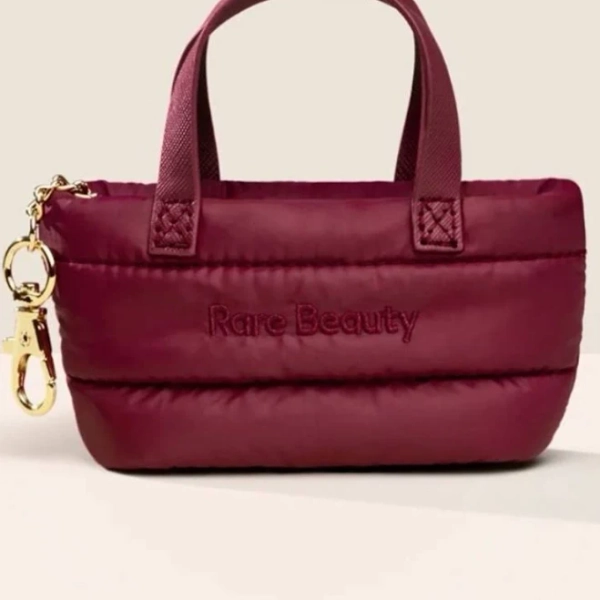 Rare Beauty Puffer Tote Bag