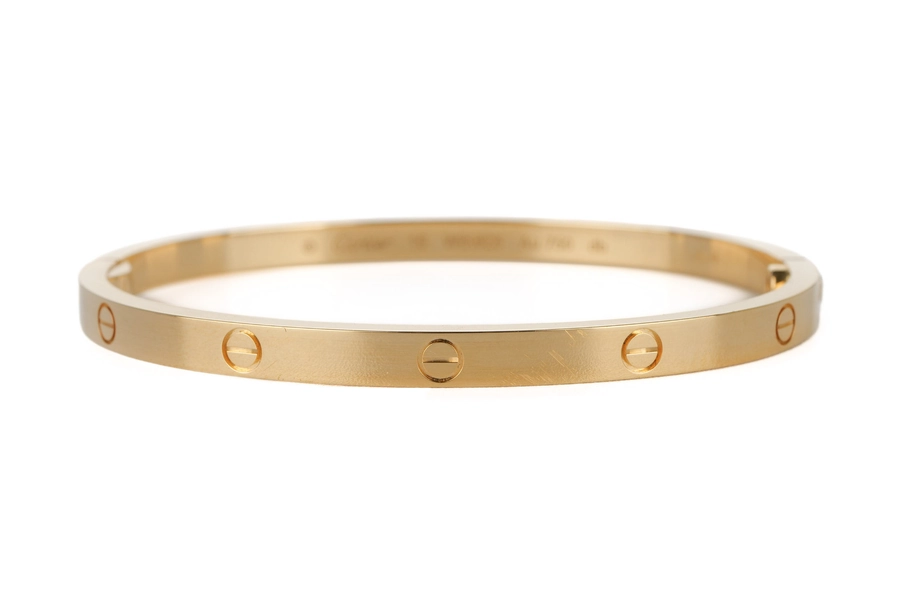Cartier Slim Love Yellow Gold Bracelet 15