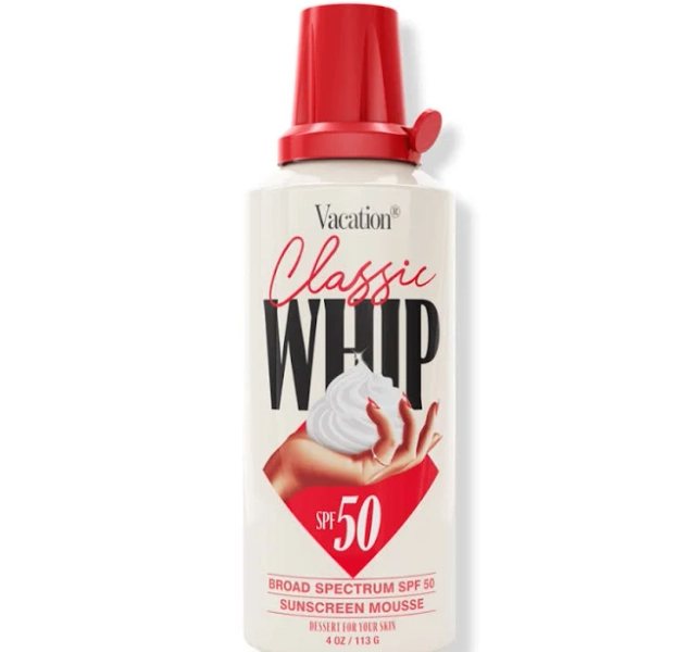 Vacation Classic Whip SPF 50 Sunscreen Mousse