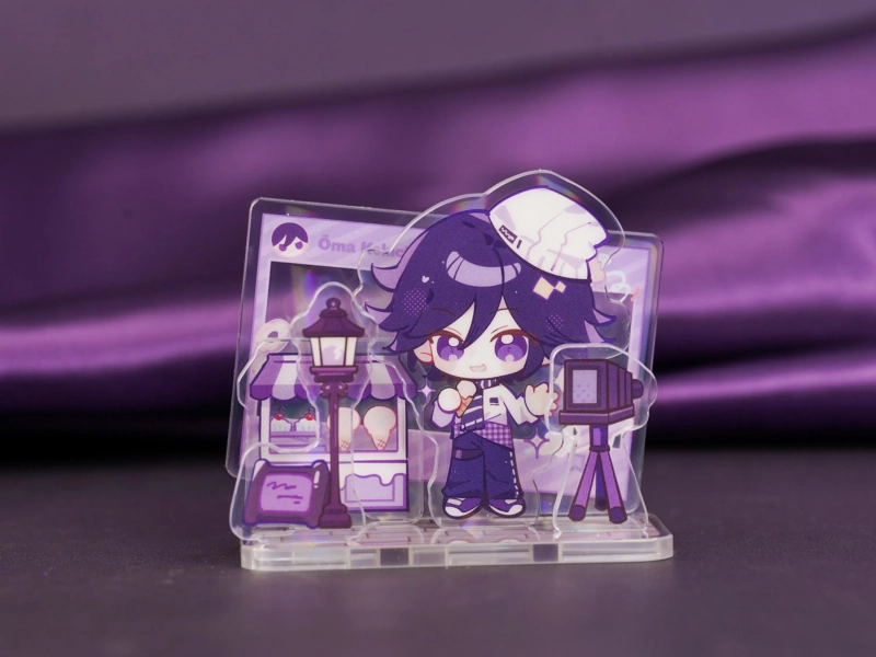 Danganronpa Chibi Kokichi Oma Acrylic Stand Interchangeable Multi-part Standee Anime Fan Merch Gift