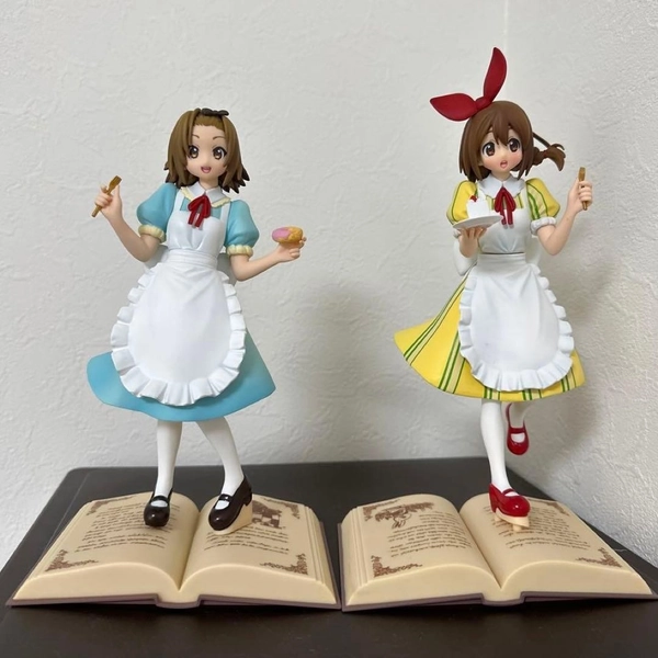 K-On Figures Set Yui Hirasawa Ritsu Tainaka Collectible Anime Japan Authentic