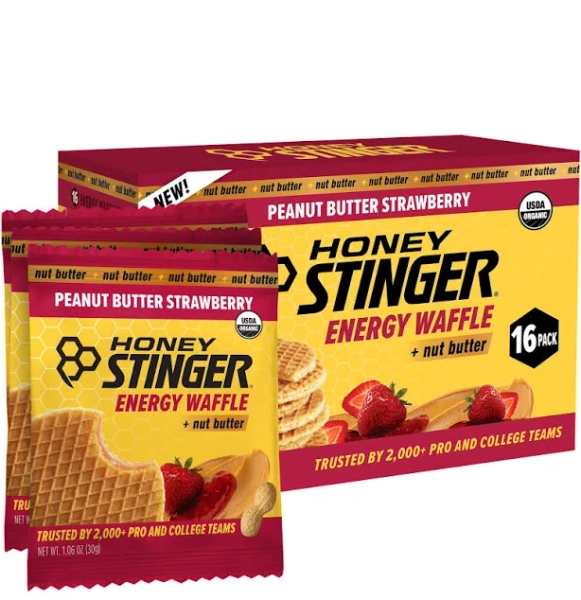 Honey Stinger Waffle Peanut Butter Strawberry