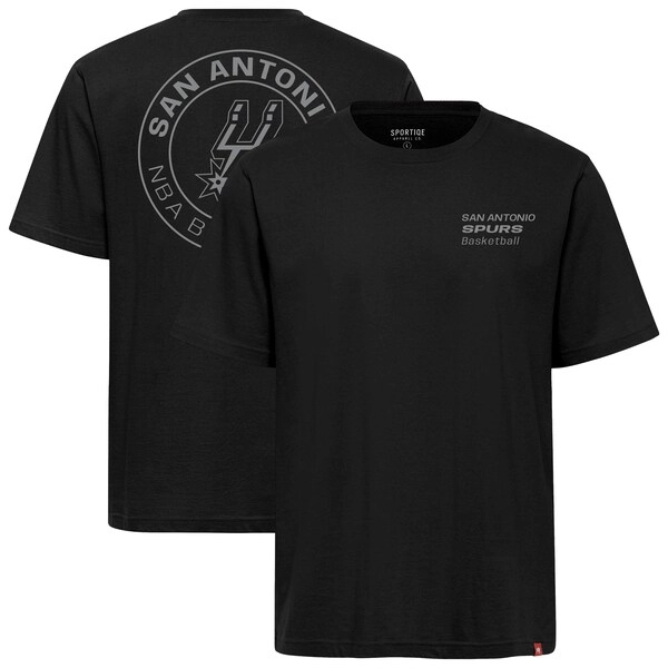Unisex San Antonio Spurs  Sportiqe Black Duke Premium T-Shirt