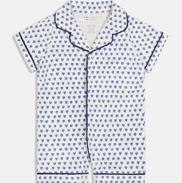 Infant Hearts Polo Onesie