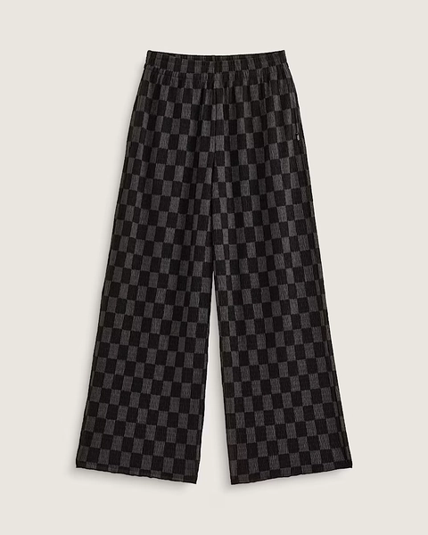 Wren Checkerboard Pants in Checkerboard Black / Grey | Vans