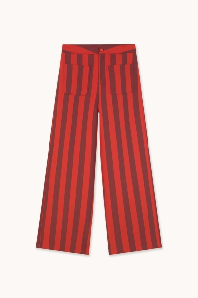 WIDE STRIPES PANTS - 40