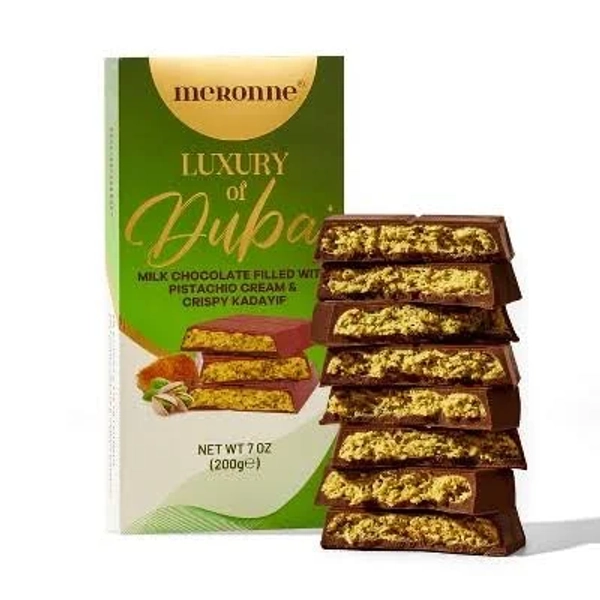 Meronne Premium Dubai Chocolate Bar