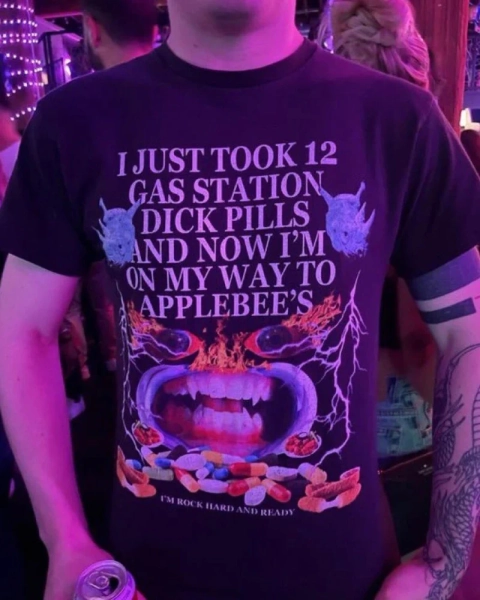 GAS STATION DICKPILLS | Tee – Teen Hearts Clothing