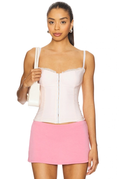 The Caroline Corset in Pink