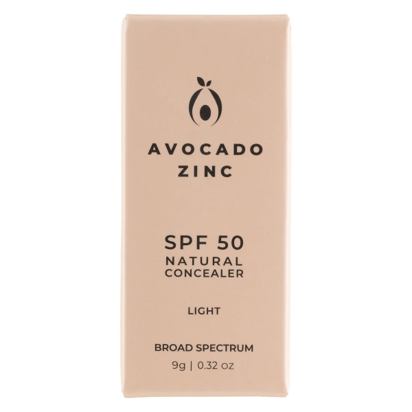Avocado Zinc SPF50 Natural Concealer Light 9g | Healthylife