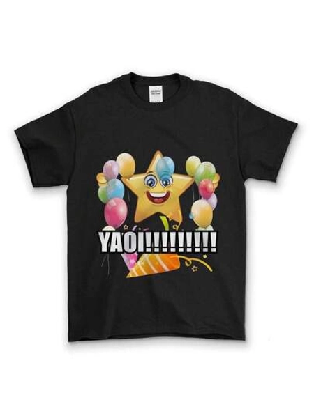 [100% Cotton] Gildan Pastel Yaoi Tee With Soft Girl Aesthetic Kawaii Charm And Drama - Heavy Cotton Graphic Crew Neck Short Sleeve T-Shirt For All Seasons Streetwear - Casual