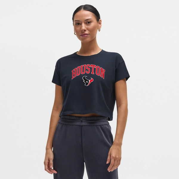 Women's Houston Texans lululemon True Navy Cates T-Shirt