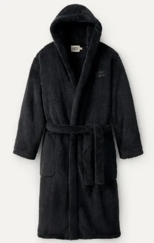 UGG® Men's Beckett Fleece/Recycled Materials Tops in Ink Black