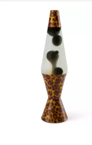 17 Inch Leopard Lava Lamp - Spencer's