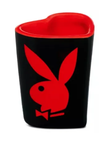 Playboy Molded Heart Shot Glass - Spencer's