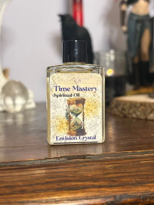 Spiritual Oil- Time Mastery oil for help with time management and procrastination \u2014 Envision Crystal