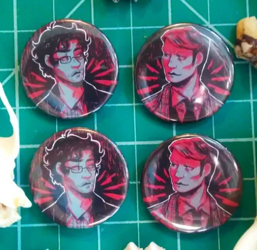 Will or Hannibal Small Pins