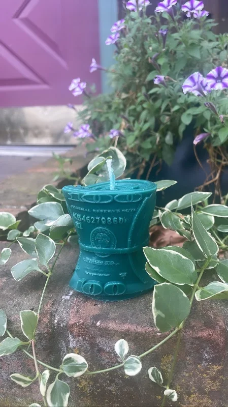 Cashflow Money candle \u2014 Envision Crystal
