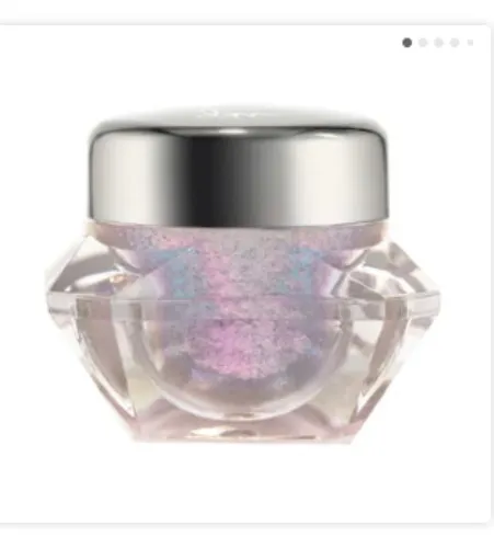 Infinite Chrome Flakes Multichrome Gel for Eyes & Face - Strobe Light - winter white with opalescent purple shift