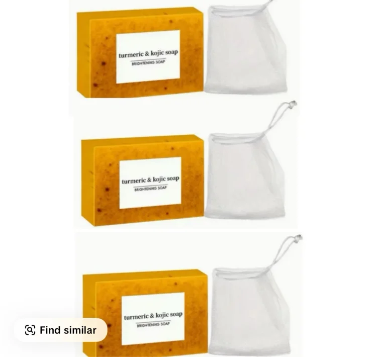 Lemon Turmeric & Kojic Acid Soap Bar, Summer Acne Face & Bod - TikTok Shop