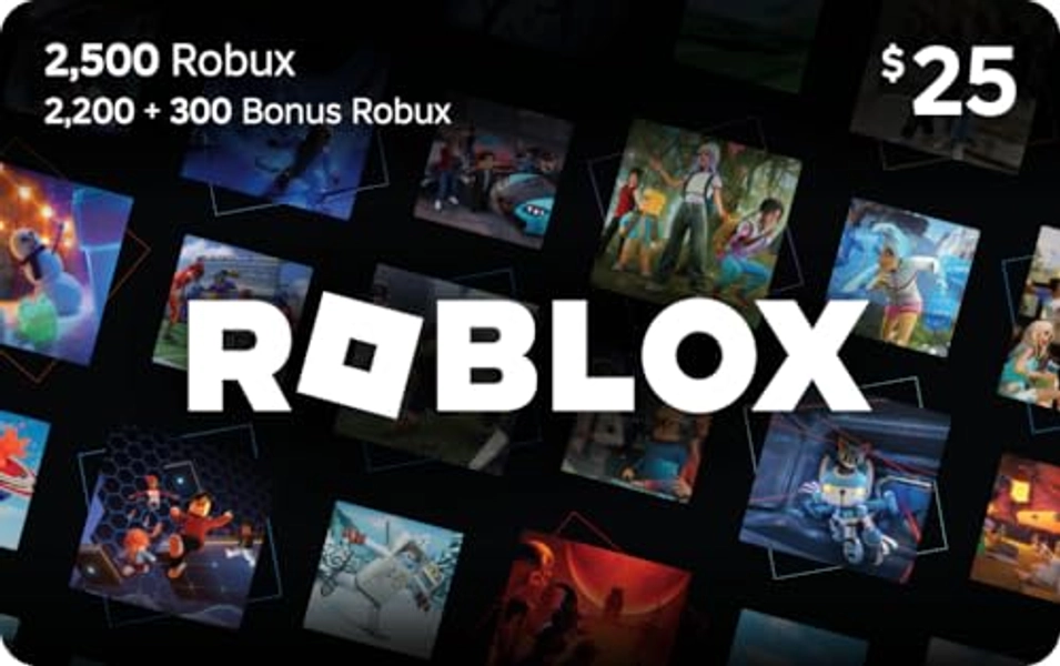 Roblox Digital Gift Card - 2,500 Robux [Includes Exclusive Virtual Item] [Digital Code]