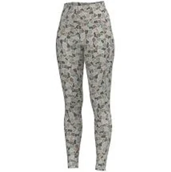 Local Girl Women's Leggings, Forest Camo Flora