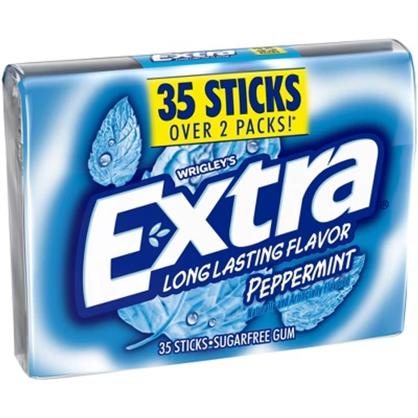 EXTRA Sugar-Free Peppermint Gum - 35ct