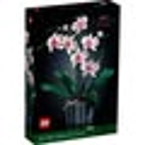 LEGO Botanicals Orchid - Artificial, Fake Indoor Flowers Building Set for Home, Kitchen, Desk Decoration, Adults Ages 18+ - Unique Birthday Gift Idea - 10311