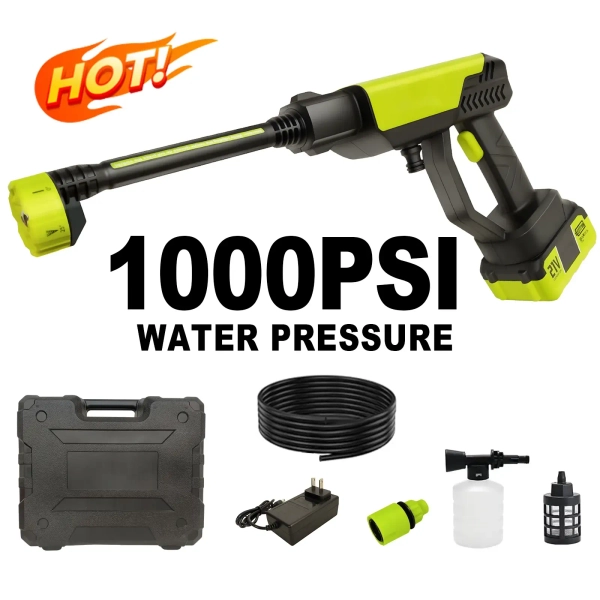 🔥Hot sale 50% off Portable Power Washer Kit for Car, Home & Garden Cleaning