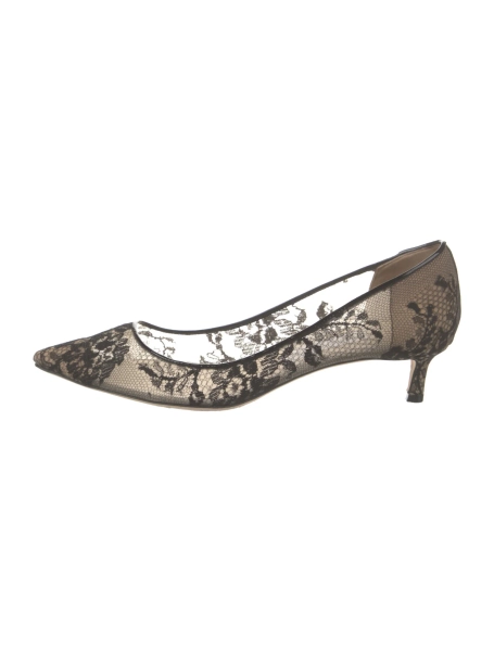 Lace Lace Pattern Pumps