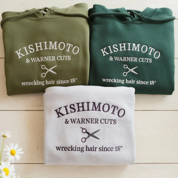 Embroidered Shatter Me Hoodie: Bookish Gift for Readers
