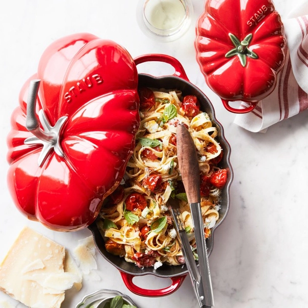 Staub Stoneware Petite Tomato Cocotte