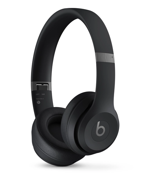 Beats Solo 4 — On-Ear Wireless Headphones — Matte Black