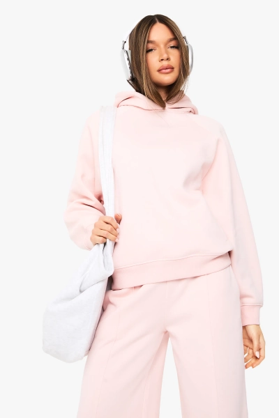 Raglan Seam Oversized Hoodie