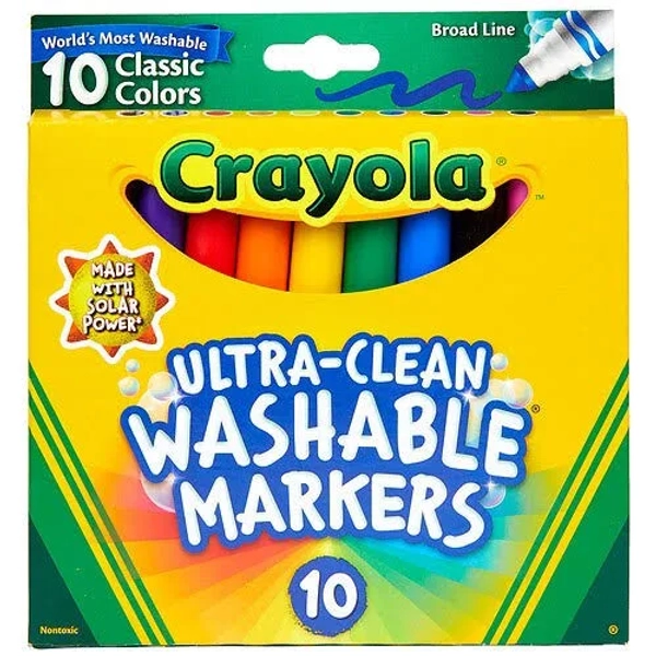 Crayola Broad Line Ultra Clean Washable Markers