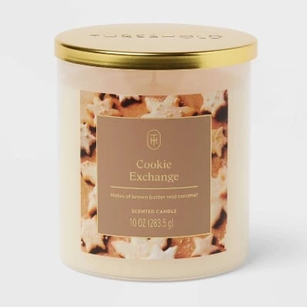 Lidded Cookie Exchange Jar Candle 10oz - Threshold™
