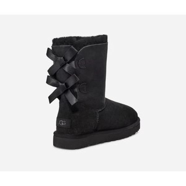 UGG® Women's Bailey Bow II Water-Resistant Boots in Black/, Size 10