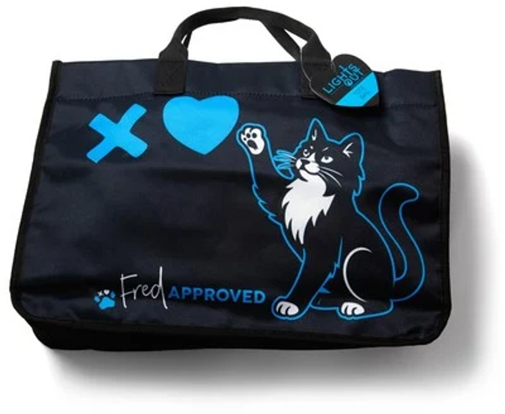 Lights Out Fred Approved Tote Bag