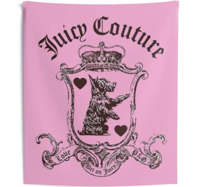 Juicy Couture Indoor Wall Tapestry