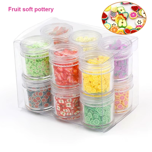 12 Color Slime Clay DIY Soft Pottery Sequins Filler For Clear/Fluffy Slime Supplies Simulation Pearl Unicorn Slime Accessories - AliExpress 