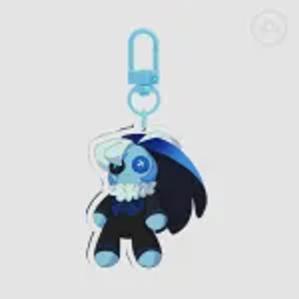 SM plushie (Clear Acrylic Keychains) by mmmilkweed - ACGGOODS